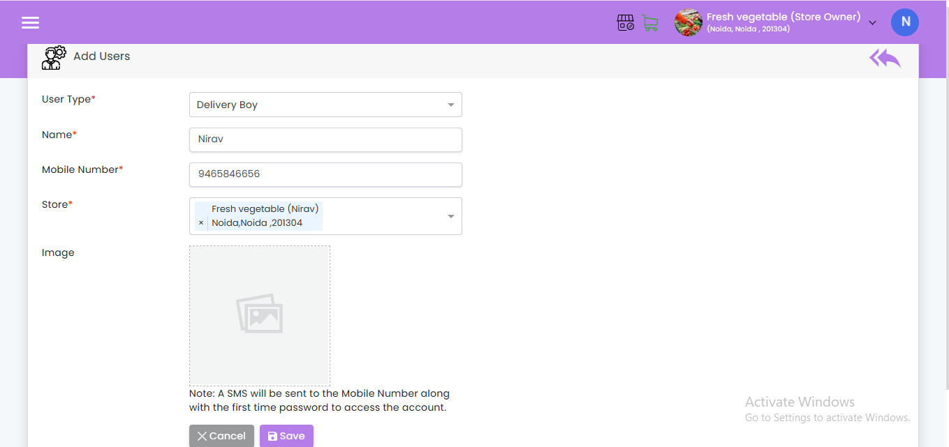 Manage Users